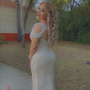 Selling my beautiful Terani couture dress, I only used it for three hours once!